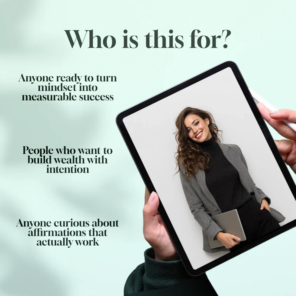 Speak It. Believe It. Receive It: The Think and Grow Rich Affirmation Blueprint | Wealth Mindset eBook | Digital Download Guide