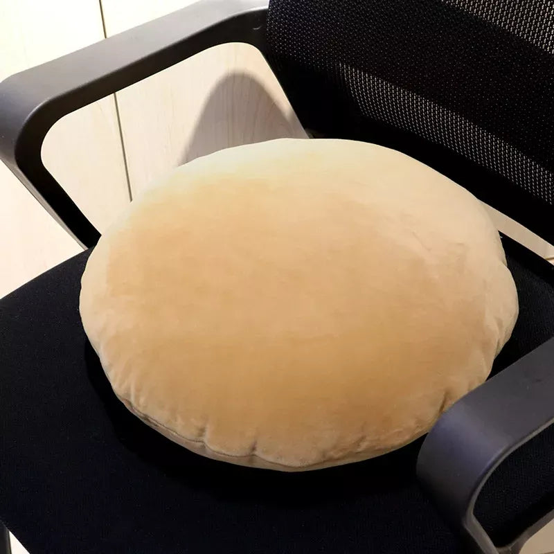 Fluffy Round Solid Color Seat Cushions