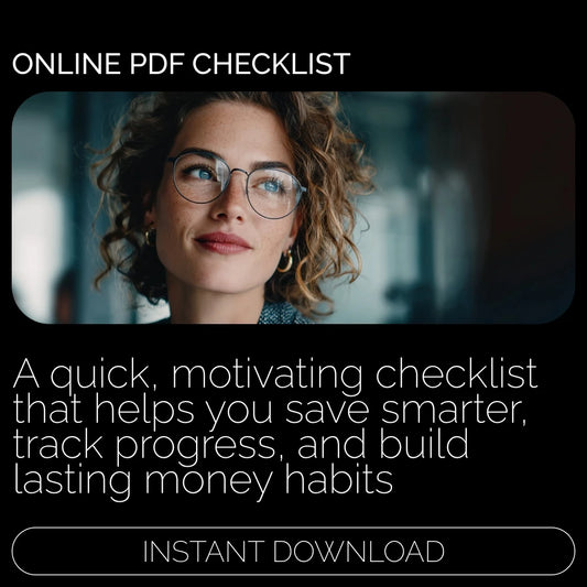 The Ultimate Money-Saving Checklist 💸✨ | Digital Download Checklist for Budgeting, Financial Planning & how to save money better | Printable Savings Guide for Debt-Free Living & Goal Setting