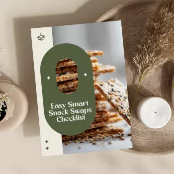 Easy Smart Snack Swaps Checklist | Healthy Snack Ideas | Printable Digital Download | Nutrition Guide for Better Energy