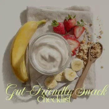 Women’s Gut-Friendly Snack Checklist | Printable Digital Download for Healthy Digestion, Gut Health & Easy Snack Ideas