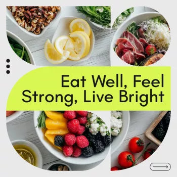 Eat Well, Feel Strong, Live Bright – Ultimate Guide to Diet for Healthy Body, Balanced Nutrition, and Lasting Wellness