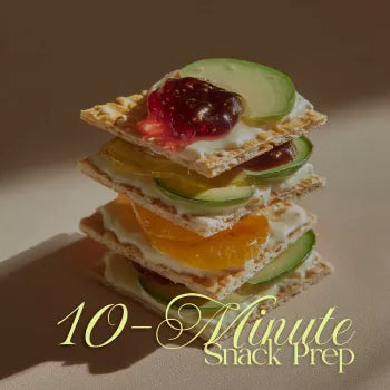 Quick & Tasty: 10-Minute Snack Prep Checklist | Easy & Healthy 10-Minute Snack Prep Ideas for Busy Lifestyles | Digital Download PDF
