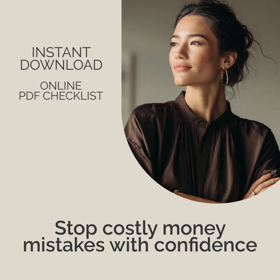 Dumb Money Decisions Avoid Checklist | Smart Personal Finance Planner | Simple Budgeting & Spending Control Guide