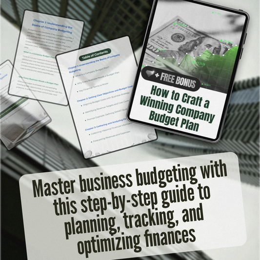 How to Craft a Winning Company Budget Plan | eBook Download | Small Business Finance Guide | How to Make Budget Plan for a Company