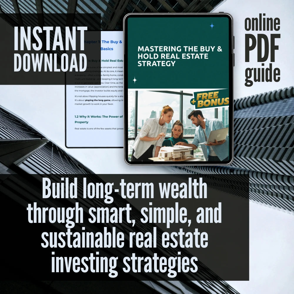 Mastering the Buy & Hold Real Estate Strategy | Digital Guide for Beginner & Intermediate Real Estate Investors | Buy and Hold Real Estate Strategy eBook PDF from DSARD