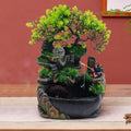 Resin Tabletop Fountain with LED Lights