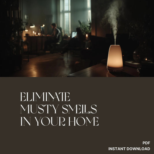 Eliminate Musty Smells in Your Home | How to Get Rid of a Musty Smell in a House eBook | Fresh Air Home Guide for Mold, Odors & Humidity Control