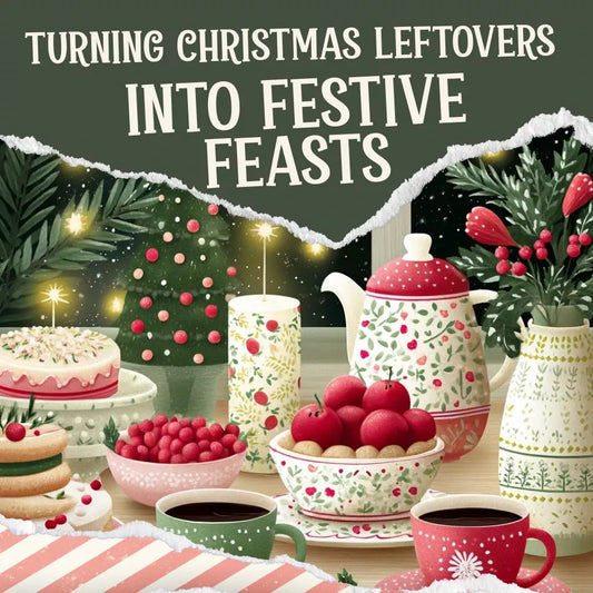 Turning Christmas Leftovers into Festive Feasts – Holiday Kitchen Guide | Digital Download for Creative Cooking with how to use ai to generate ideas for repurposing christmas leftovers - DSARD