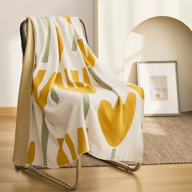 Soft Cotton Throw Blanket