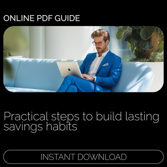 Smart and Effective Savings Guide | Digital Download | Learn How to Save Money Effectively for a Better Financial Future