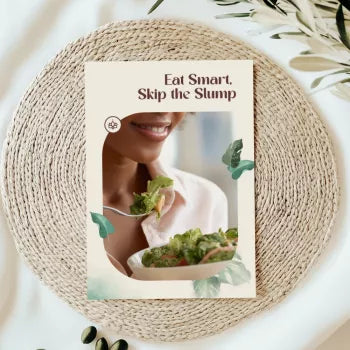 Eat Smart, Skip the Slump – Printable Checklist | How to Avoid Energy-Draining Foods & Beat Afternoon Fatigue Naturally