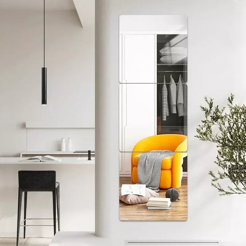 3D Acrylic Mirror Wall Stickers - DSARD