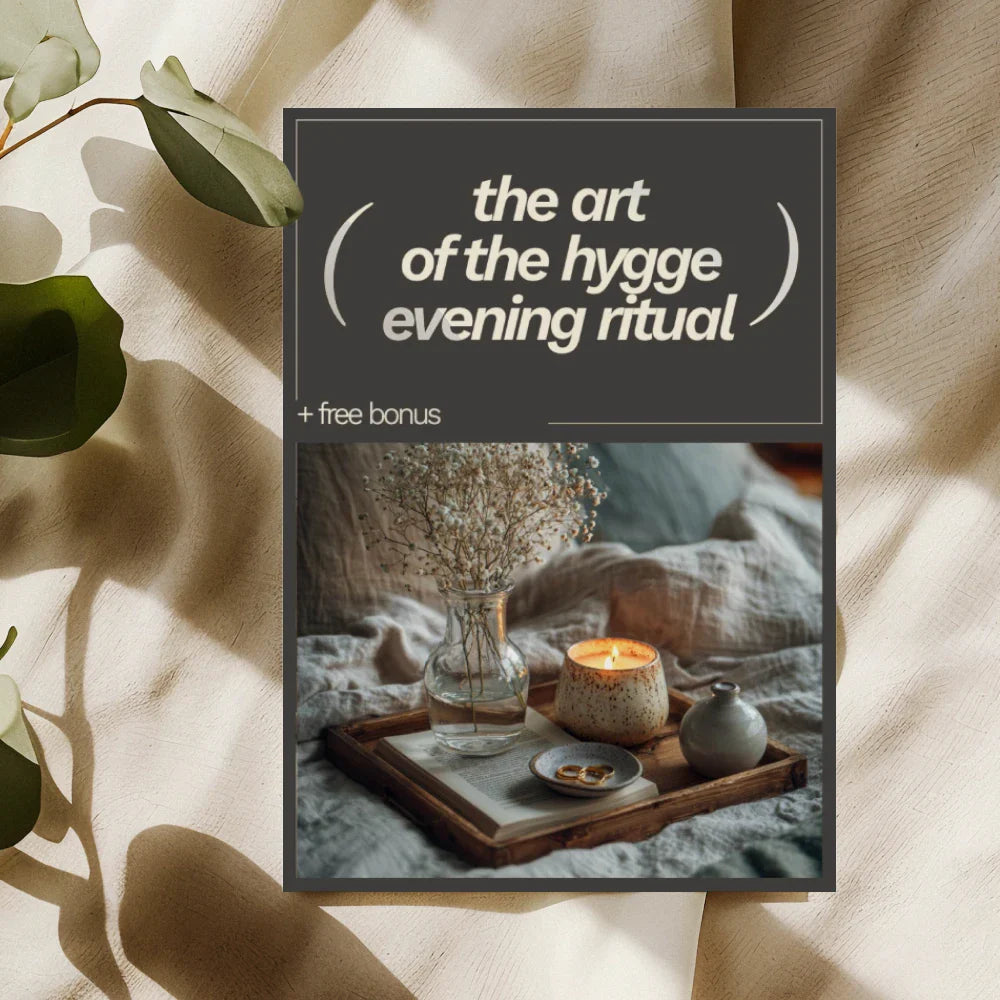 The Art of the Hygge Evening Ritual – Cozy Self-Care eBook for Relaxation, Mindfulness, Scandinavian Hygge, Digital Download Guide, Evening Routine, Calm & Comfort Lifestyle