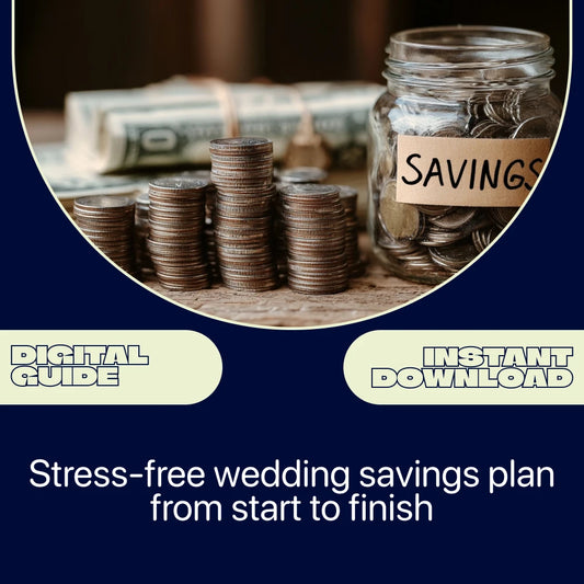 Smart Ways to Save for Your Wedding – The Ultimate Ebook Guide on How to Start Saving for a Wedding, Budget Planning Checklist & Money-Saving Strategies for Engaged Couples
