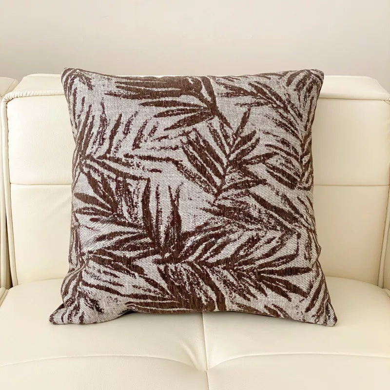Retro Jacquard Decorative Pillow Cover