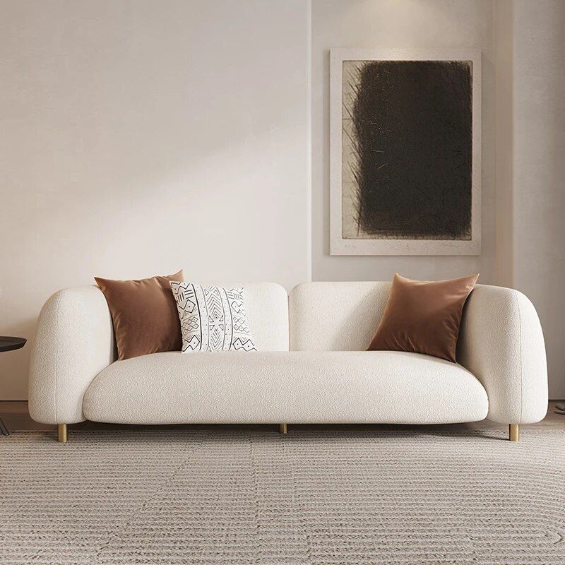 Luxurious 3-Seater Fabric Sofa - DSARD