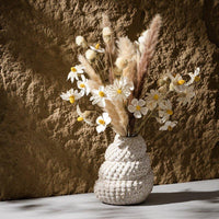 Ceramic Conch Vase Wabi Sabi Tabletop Decoration - DSARD