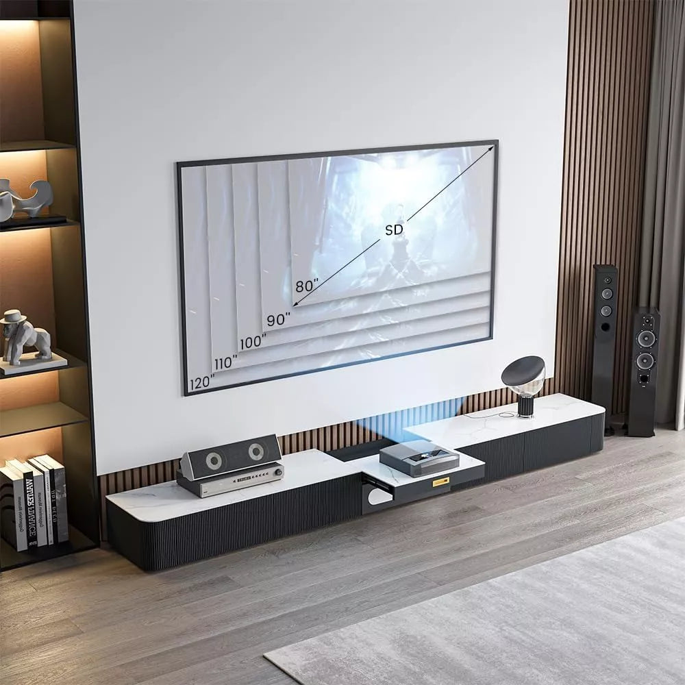 Modern TV Stand with Projector Tray - DSARD