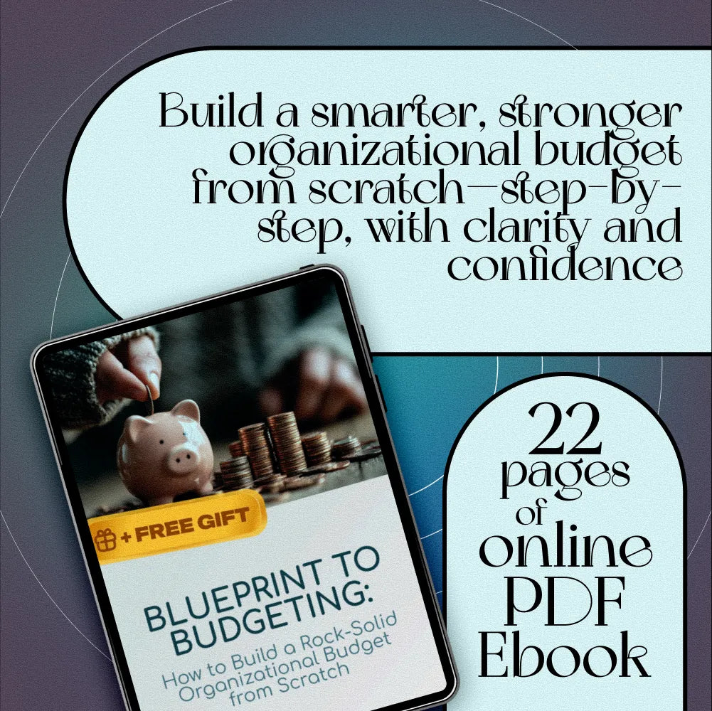 Blueprint to Budgeting: How to Build a Rock-Solid Organizational Budget from Scratch | How Do You Create a Budget for an Organization | Budget eBook for Teams, Nonprofits, and Startups