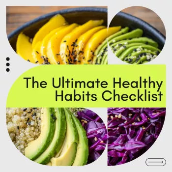The Ultimate Healthy Habits Checklist: Easy Guide for How Do I Eat Healthy Without Stress, Meal Prep Tips, and Balanced Eating