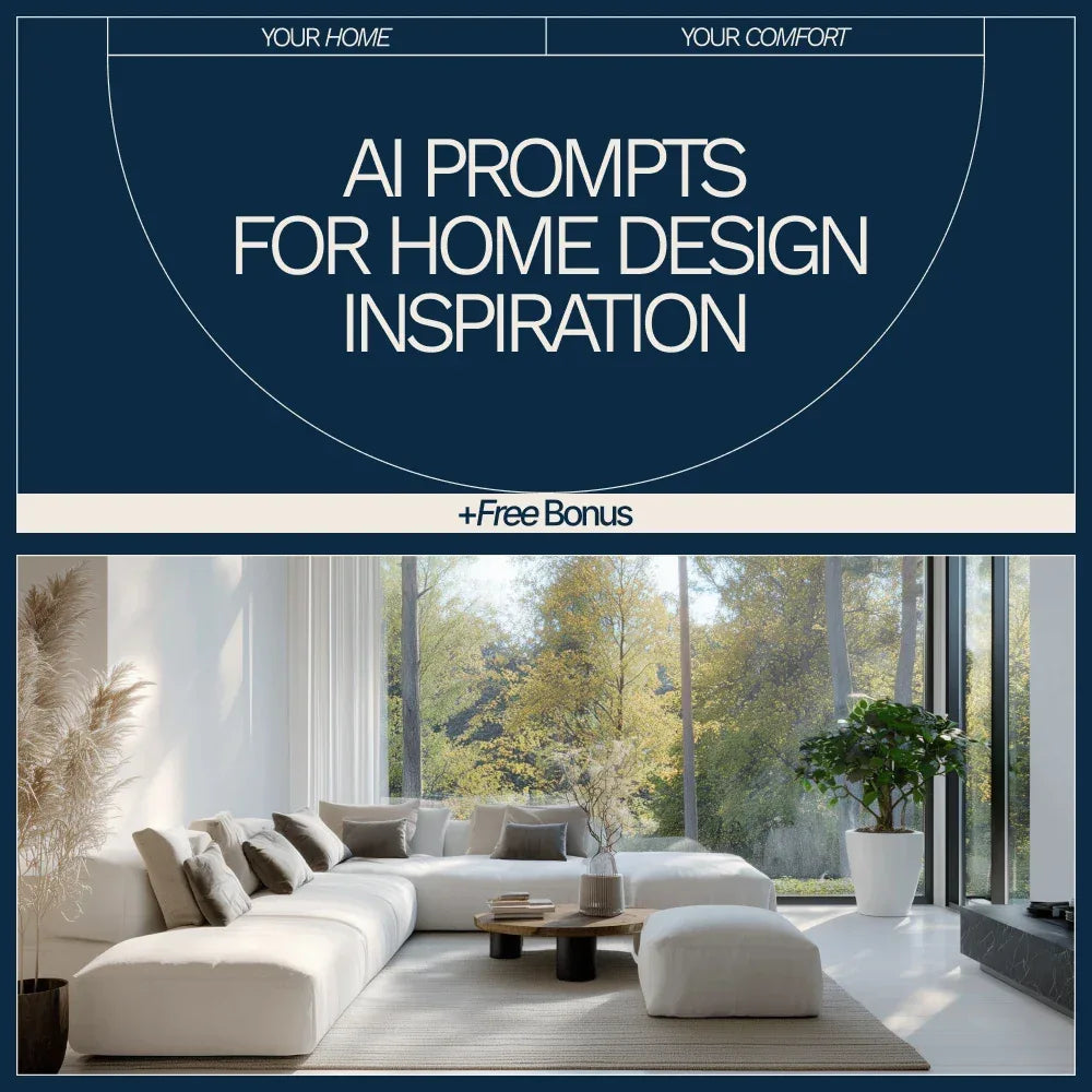 AI Prompts for Home Design Inspiration – Digital Guide for Creative Layouts, Styles & Concepts | ai prompts for home design inspiration - DSARD