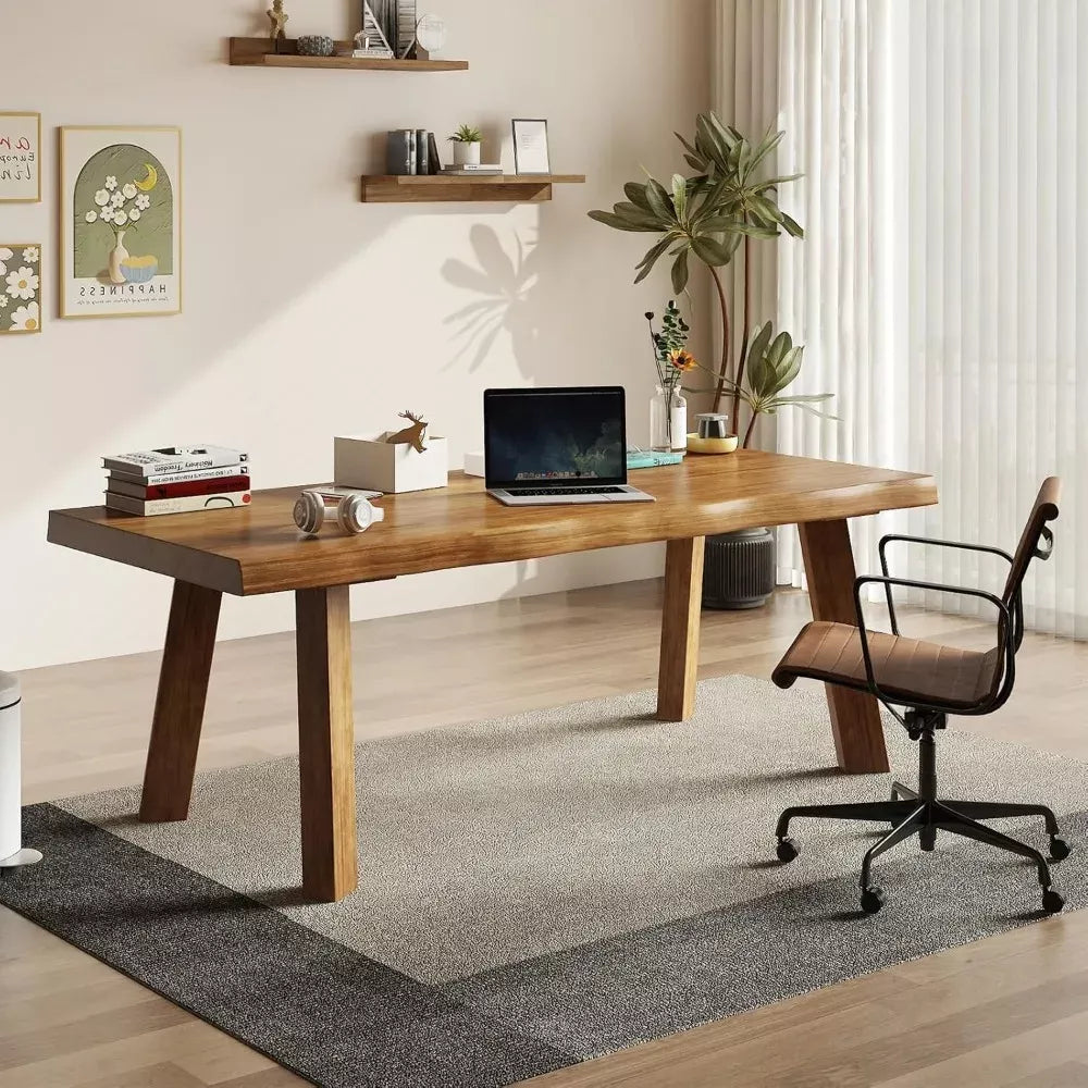 Solid Wood Desk 55 inches - DSARD