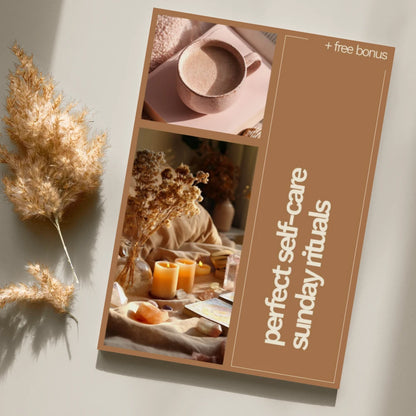 Perfect Self-Care Sunday Rituals Checklist | Cozy Self Care Routine, Sunday Reset, Mental Wellness Planner, Digital Download