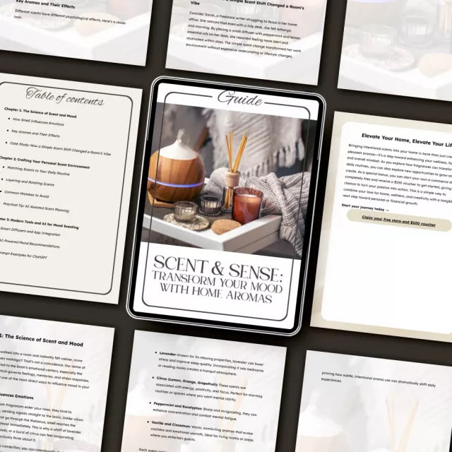 Scent & Sense: Transform Your Mood with Home Aromas | Digital Guide to the Best Way to Use Scents for Mood, Emotions & Everyday Wellbeing