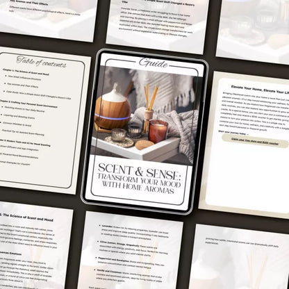 Scent & Sense: Transform Your Mood with Home Aromas | Digital Guide to the Best Way to Use Scents for Mood, Emotions & Everyday Wellbeing