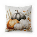 Autumn Pumpkin Throw Pillow Cover – Cozy Fall Home Décor Cushion Case - DSARD