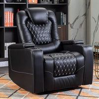 Power Recliner Chair with USB Ports, Cup Holders & Hidden Storage - DSARD