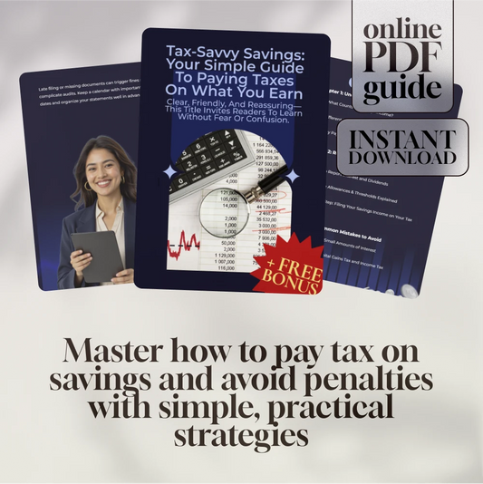 Tax-Savvy Savings: Your Simple Guide to Paying Taxes on What You Earn | Digital Guide | How to Pay Tax on Savings Explained