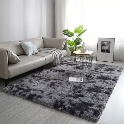 Luxurious Silk Wool Plush Rug – 40x60CM