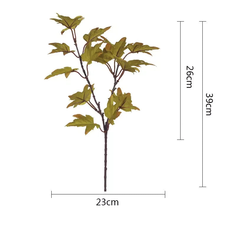 Artificial Maple Leaf Garland – Autumn Harvest & Thanksgiving Décor - DSARD