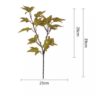 Artificial Maple Leaf Garland – Autumn Harvest & Thanksgiving Décor