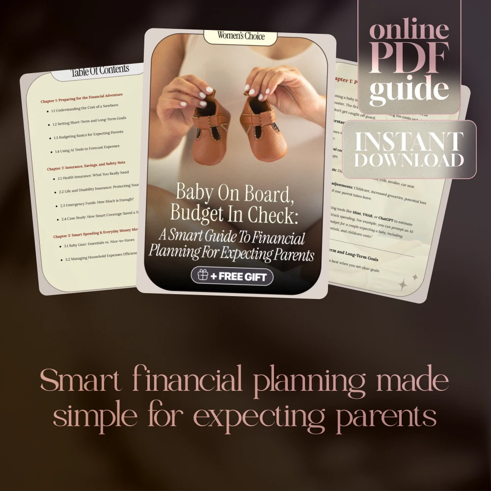 Baby on Board, Budget in Check: A Smart Guide to Financial Planning for Expecting Parents | Digital Download Guide, eBook & Checklist for New Families