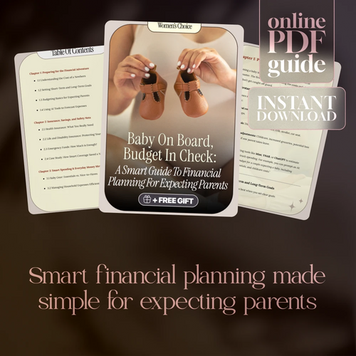 Baby on Board, Budget in Check: A Smart Guide to Financial Planning for Expecting Parents | Digital Download Guide, eBook & Checklist for New Families