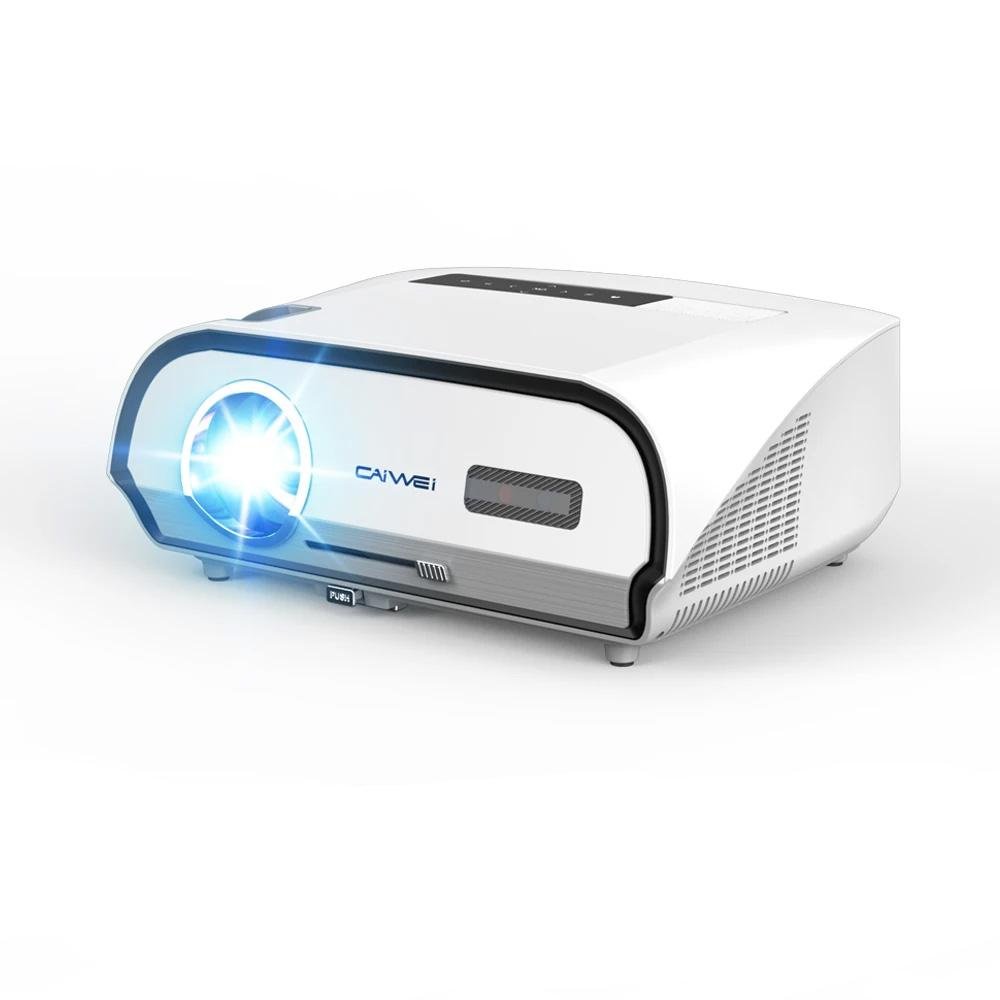 Ultra HD 4K Home Theater Projector with Android & WiFi 6 – 1080p Native