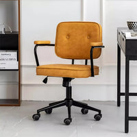 Compact Swivel Office Chair with Armrests - DSARD - DSARD