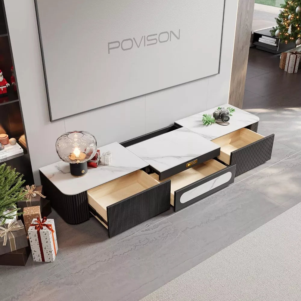 Modern TV Stand with Projector Tray - DSARD