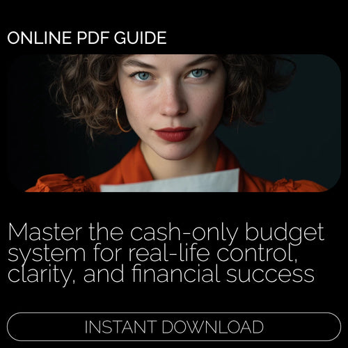 The Power of Paper: Mastering the Cash-Only Budget System for Real-World Results | Printable Money Guide, Cash-Only Budget System eBook, Envelope Method Financial Planner