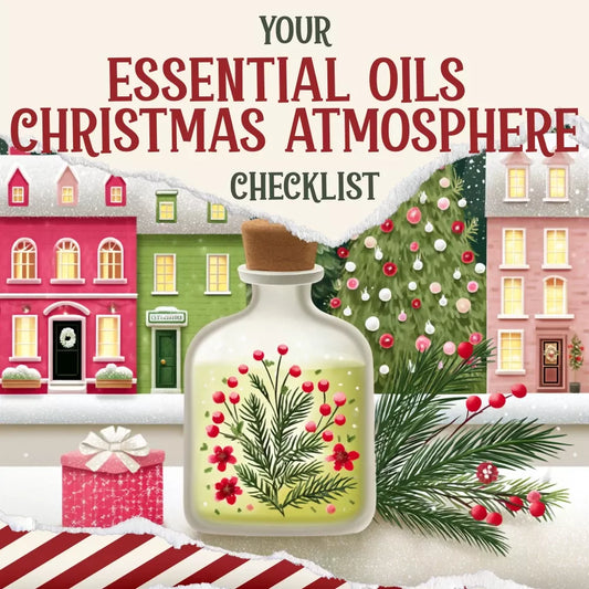 Your Essential Oils Christmas Atmosphere Checklist – Festive Holiday Aromatherapy Guide, Cozy Christmas Home Scents, Winter Essential Oil Blend Inspiration, Printable Holiday Scent Checklist - DSARD