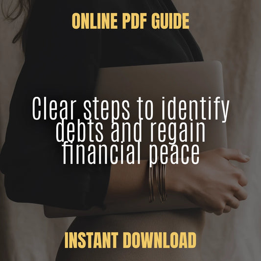 A No-Stress Guide to Finding Out What Collection Agency You Owe | Digital Download for How to Find Out What Collection Agency I Owe and Take Control of Your Finances