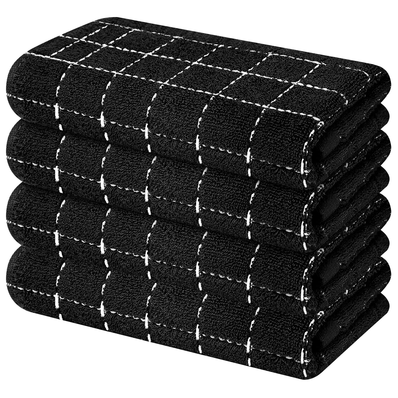 Ultra Soft Absorbent Cotton Kitchen Towels & Dishcloths