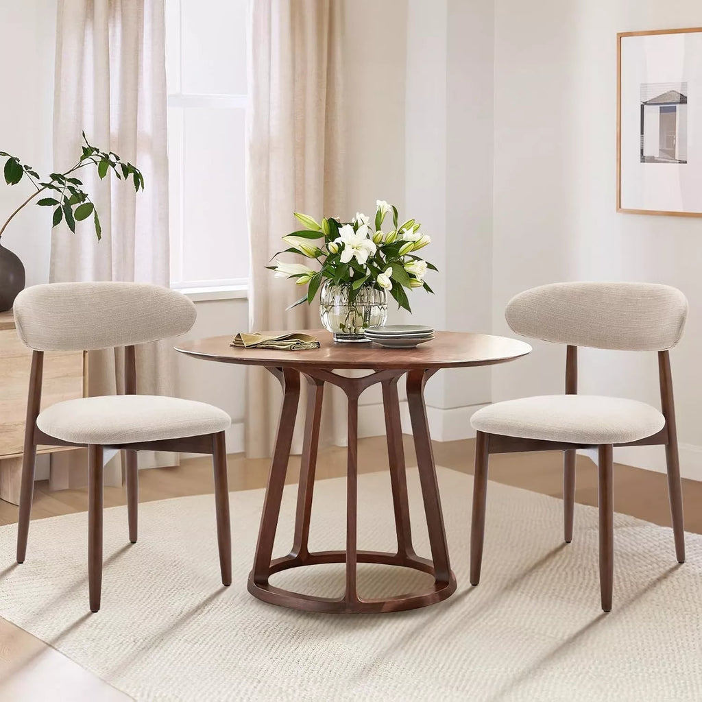 Set of 4 Modern Wooden Dining Chairs - DSARD