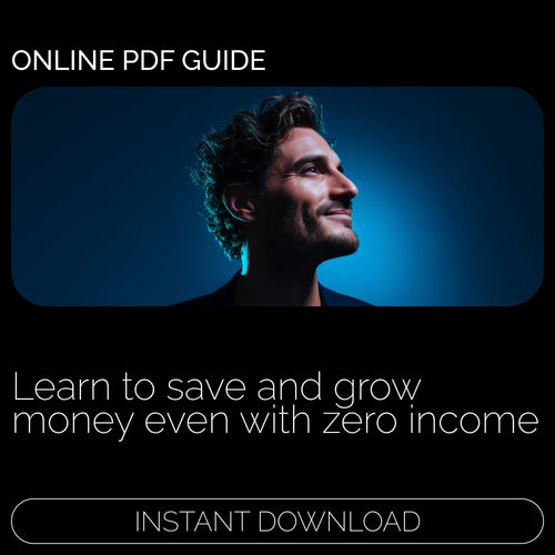 Saving When It Feels Impossible: A Zero-Income Growth Guide | Digital Budget Planner on How to Budget When You’re Broke | Money Mindset Workbook for Financial Reset