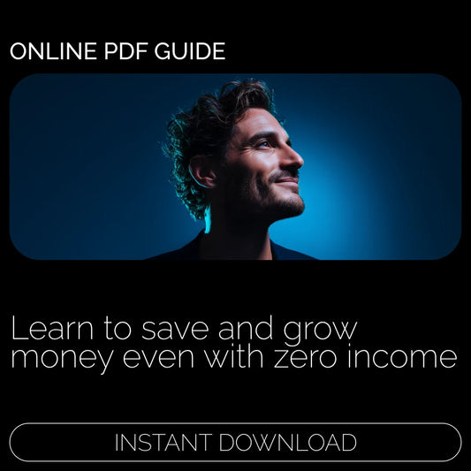 Saving When It Feels Impossible: A Zero-Income Growth Guide | Digital Budget Planner on How to Budget When You’re Broke | Money Mindset Workbook for Financial Reset