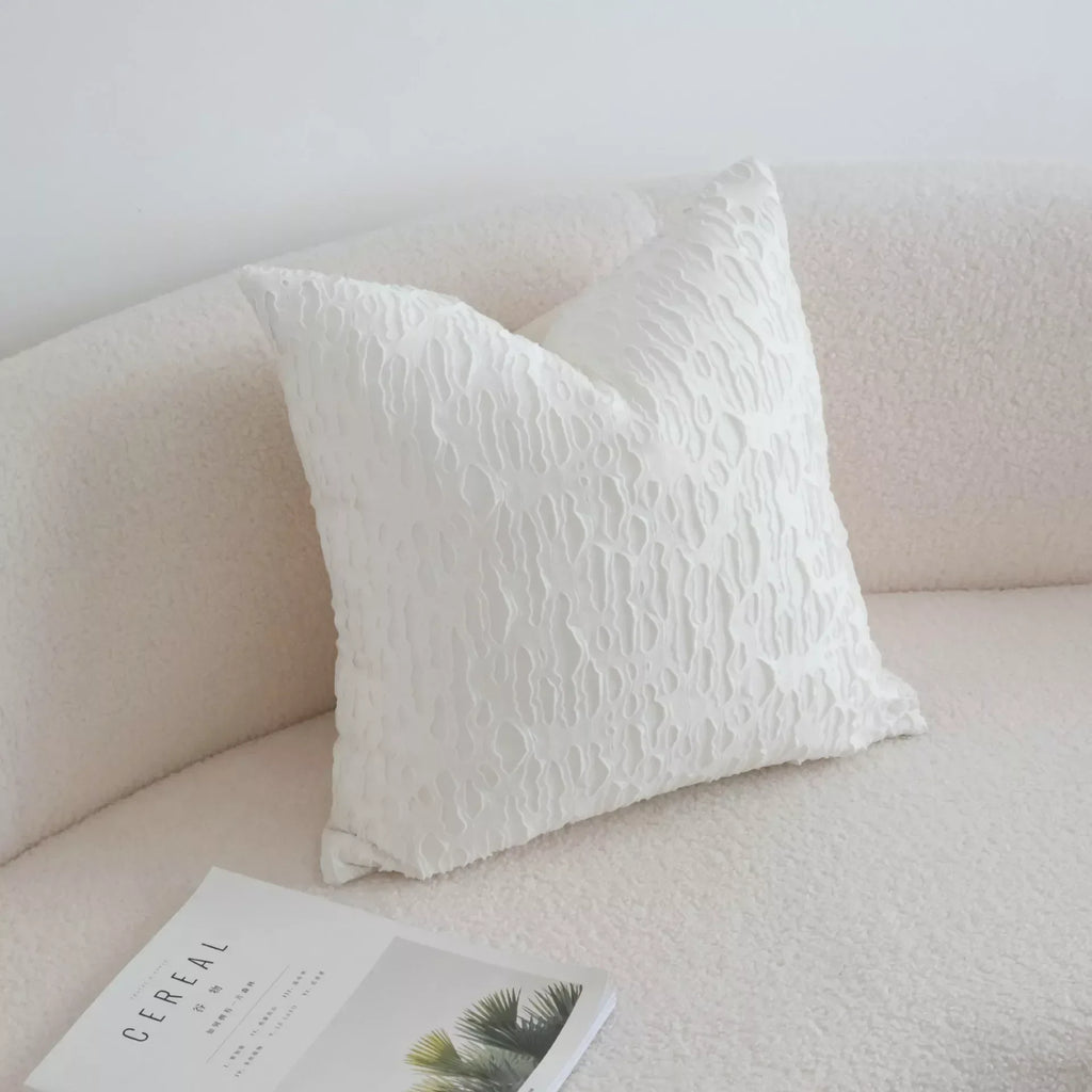 Black & White Hollow Cushion Cover - DSARD