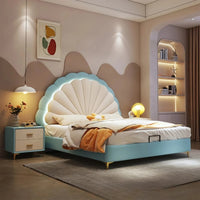 Luxury Queen & King Size Leather Bed Frame with Storage - DSARD